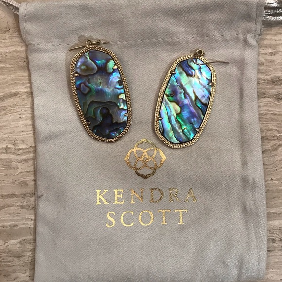 Kendra Scott Danielle Earrings | Abalone - Picture 4 of 7